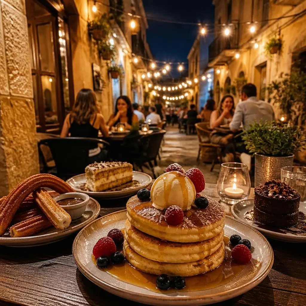 Panqueques, postres y delicias nocturnas cerca de la calle Forano: una dulce guía de Barrio Gourmet